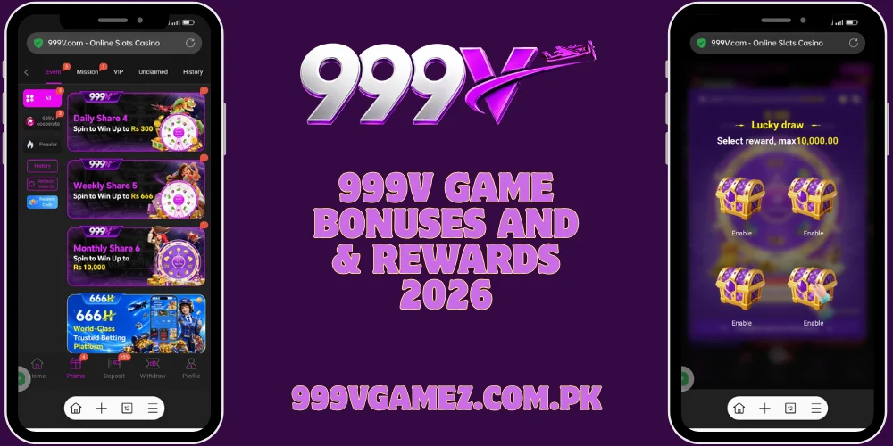 999V Game Bonuses And Rewards